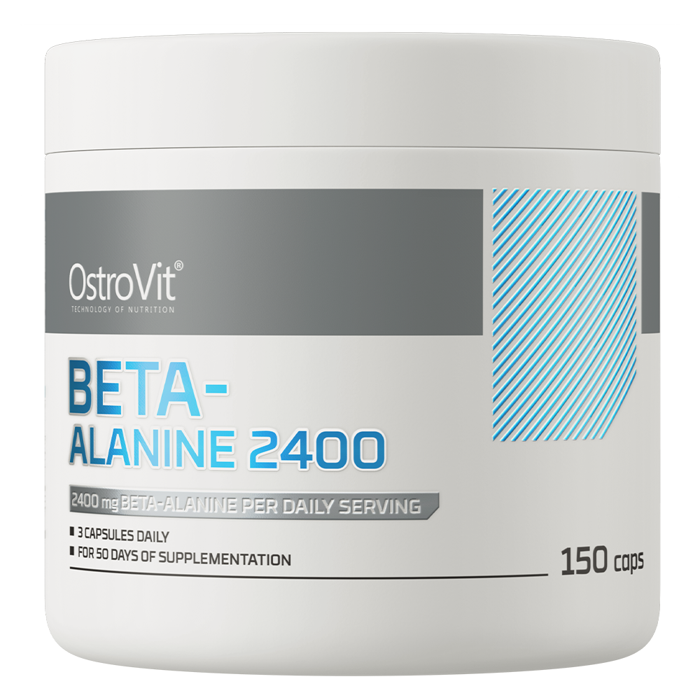 OstroVit Beta-Alanina 2400 mg suplement diety, 150 kaps./1 opak.