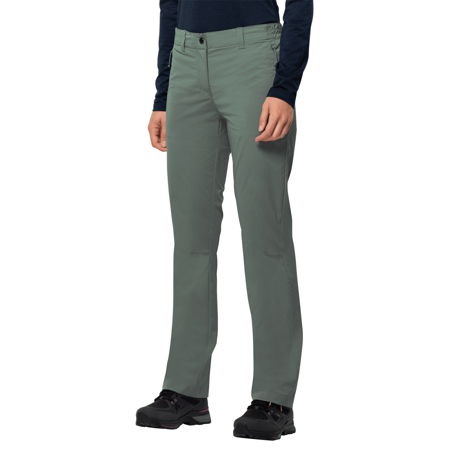 Damskie spodnie PEAK PANT W hedge green - 38