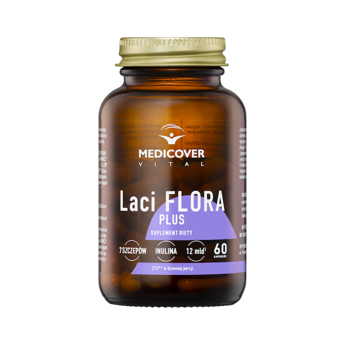 Medicover Vital Laci Flora Plus suplement diety, 60 kaps./1 opak.