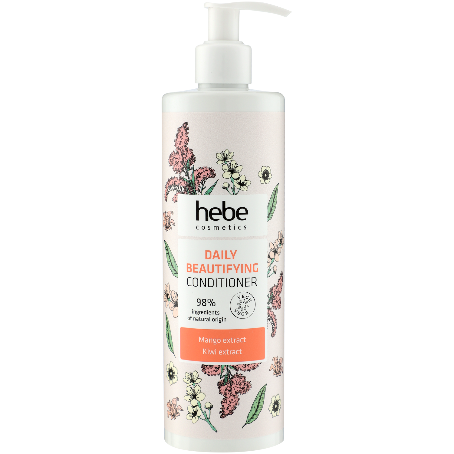 Hebe Cosmetics Daily Beautyfying Conditioner odżywka do włosów do codziennego stosowania, 380 ml