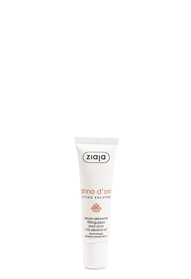Ziaja Anno D’oro serum aktywnie liftingujące pod oczy i na okolice ust, 30 ml