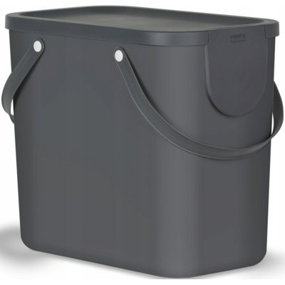Kosz na śmieci ROTHO 1024908853 Albula 25 L Szary