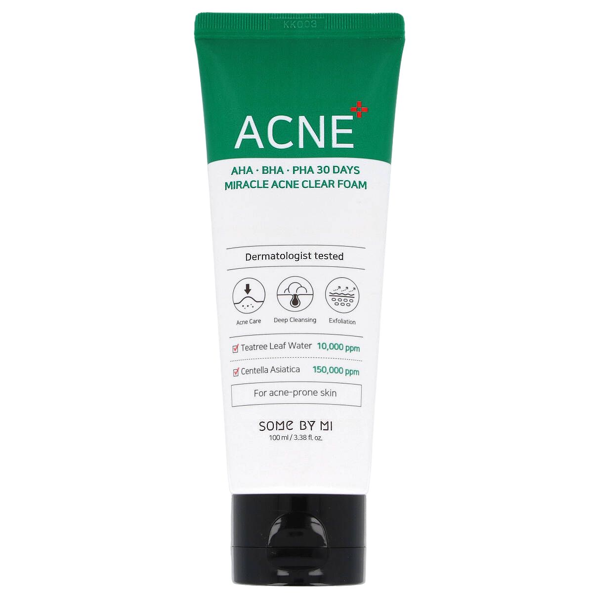 Some By Mi AHA BHA PHA delikatna pianka oczyszczająca dla cery trądzikowej, 100 ml