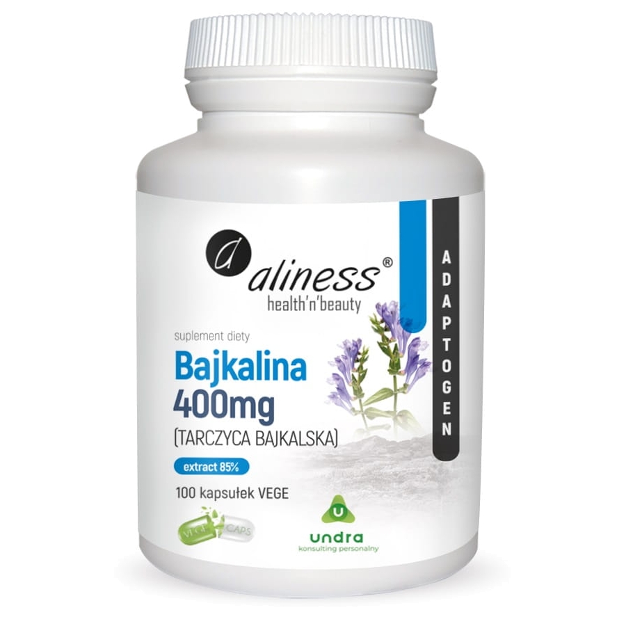 Aliness Bajkalina Extract suplement diety, 100 kaps./1 opak.