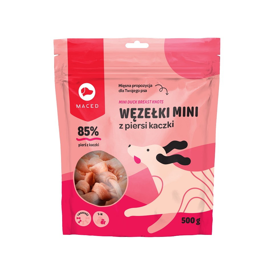 MACED Węzełki mini z piersi kaczki 500g