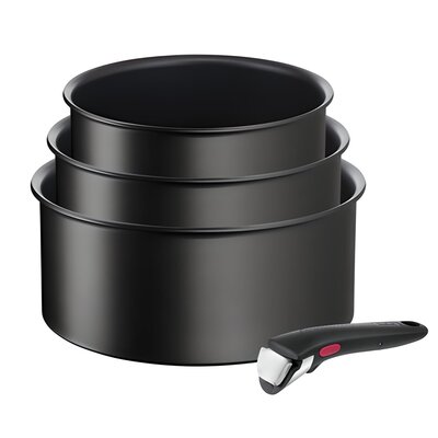 Zestaw rondli TEFAL Ingenio Eco Resist L3979202 (4 elementy) Beztłuszczowy