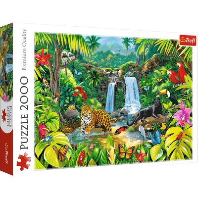 Puzzle TREFL Premium Quality: Las tropikalny 27104 (2000 elementów)