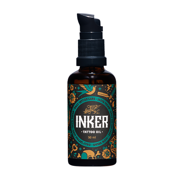 Pan Drwal Inker olejek do pielęgnacji tatuażu, 50 ml