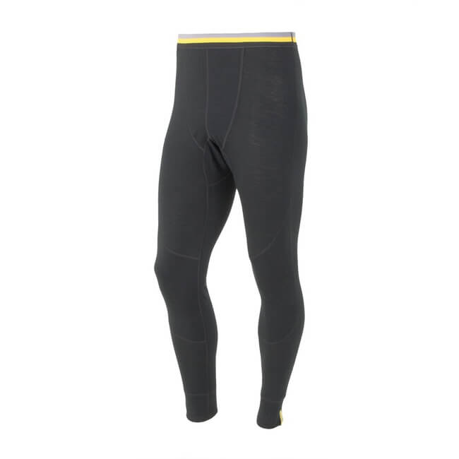Sensor - Legginsy / getry męskie MERINO ACTIVE czarne