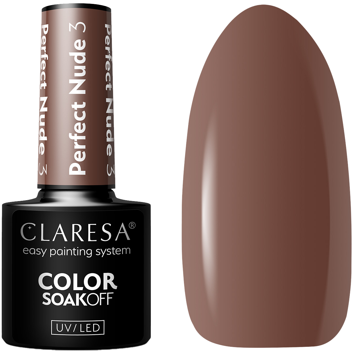 Claresa Perfect Nude hybrydowy lakier do paznokci 3, 5 g