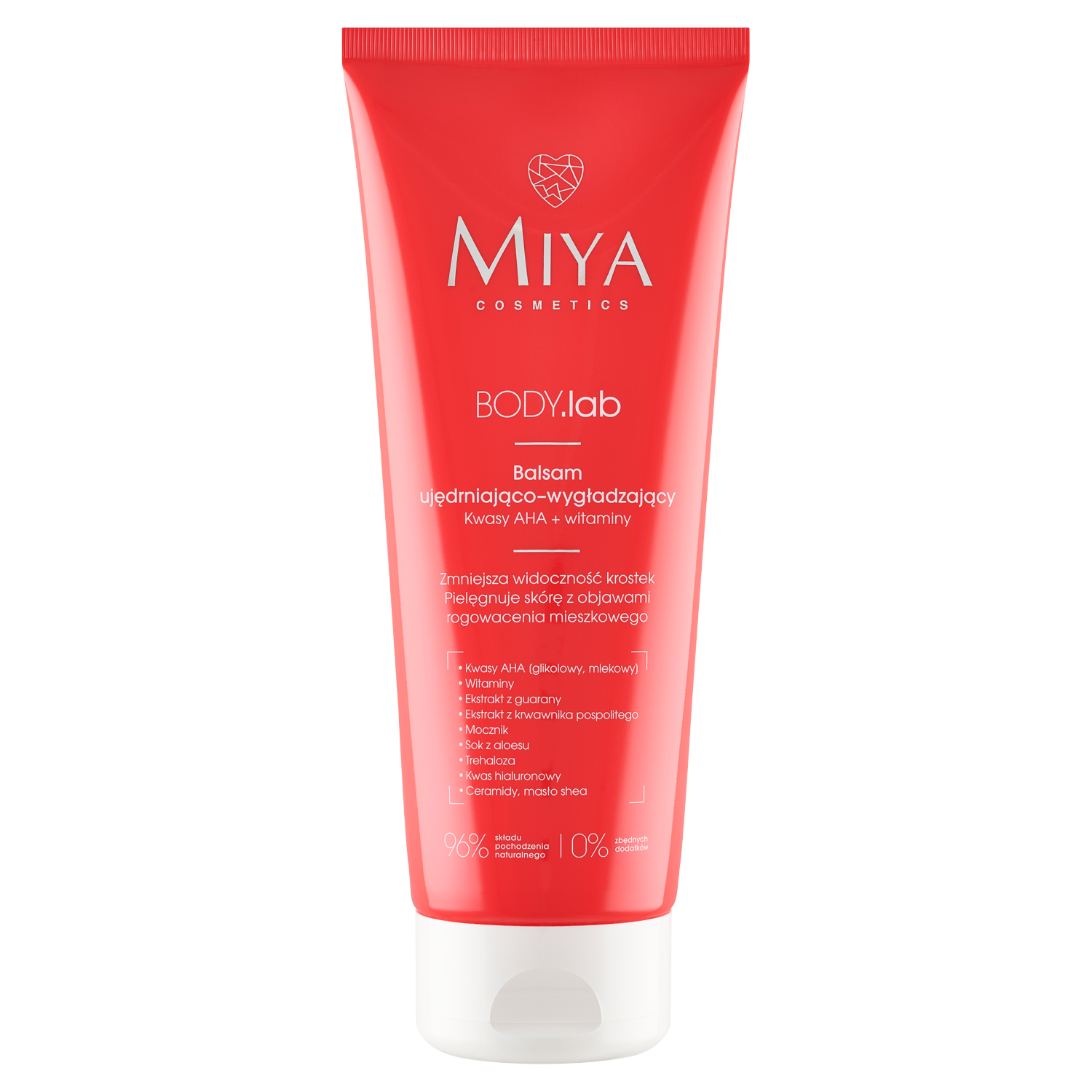 Miya Cosmetics Body.lab ujędrniająco-wygładzający balsam do ciała, 200 ml