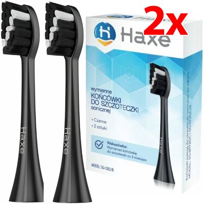 Oryginalna końcówka szczoteczki HAXE SG-C002/B (2 szt.) (Bardzo miękkie włosie)
