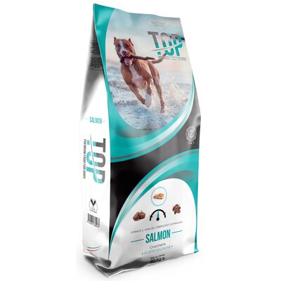 Karma dla psa TOP Premium Food For Dogs Łosoś M/L 20 kg