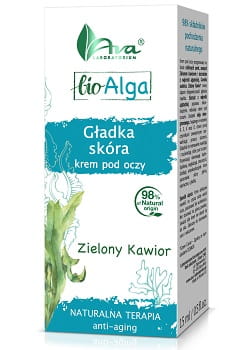 Bio Alga krem pod oczy – Gładka skóra 15 ml Ava