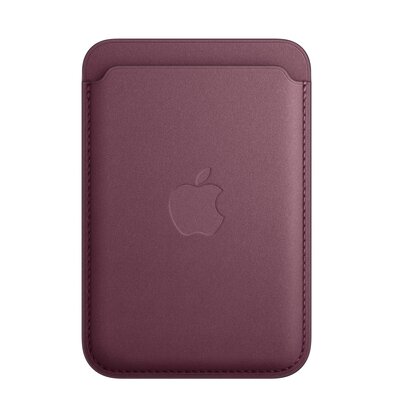 Etui APPLE FineWoven Wallet MagSafe Rubinowa morwa