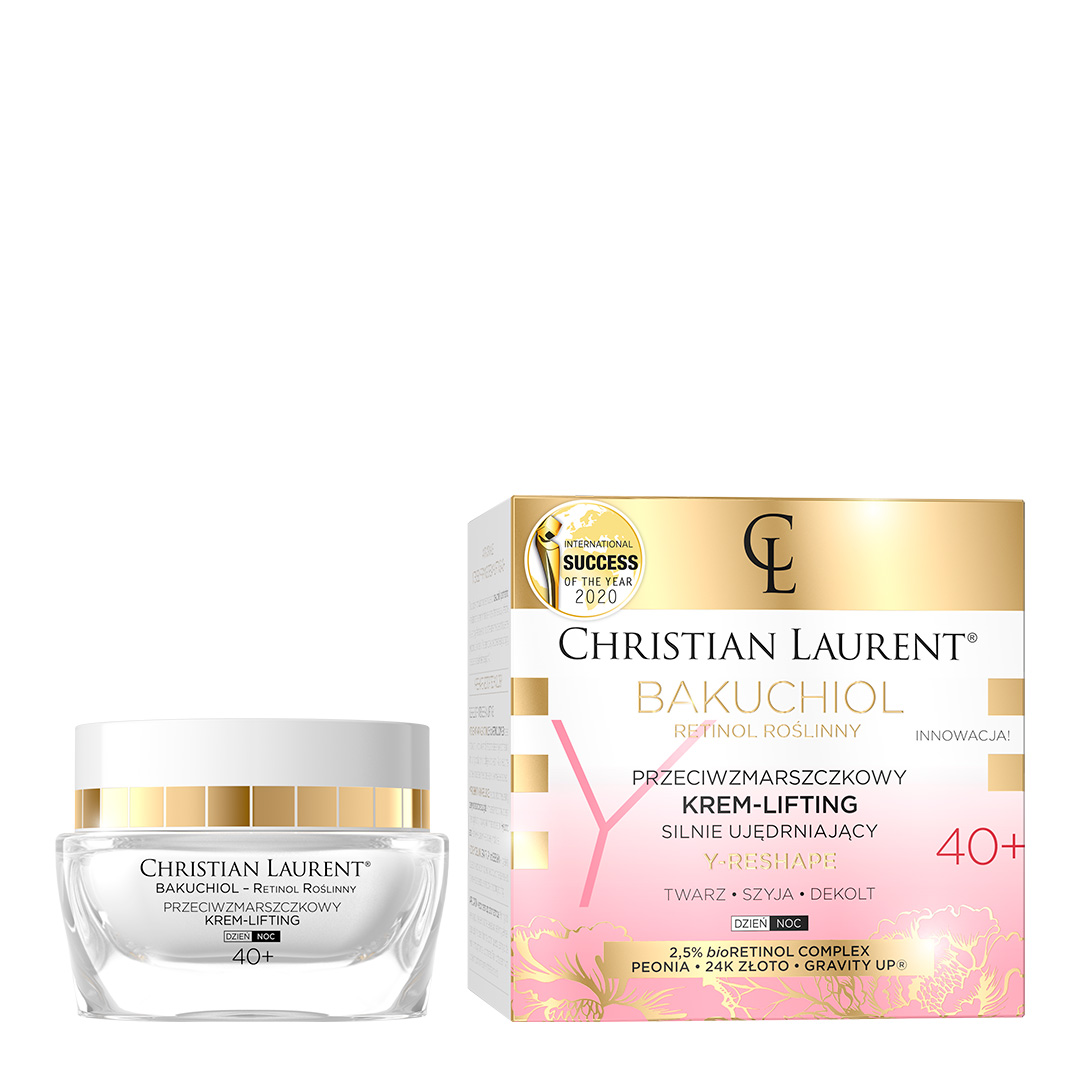 Christian Laurent Bakuchiol przeciwzmarszczkowy krem-lifting do twarzy silnie ujędrniający 40+, 50 ml