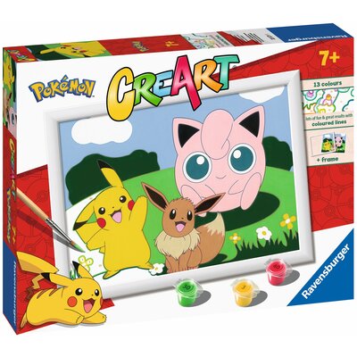 Malowanie po numerach RAVENSBURGER CreArt Pokemon 23571
