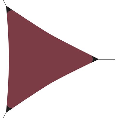 Żagiel przeciwsłoneczny PROGARDEN 984461 Bordowy 360 x 360 x 360 cm