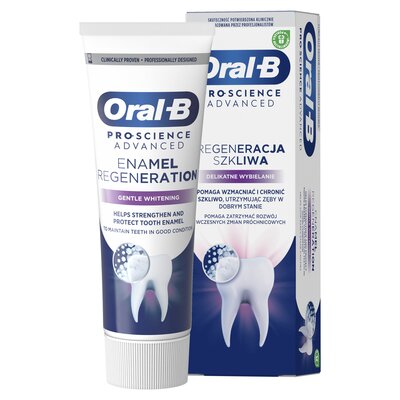 Pasta do zębów ORAL-B Professional Regenerate enamel gentle whitening 75 ml (Regeneracja szkliwa, wybielająca)