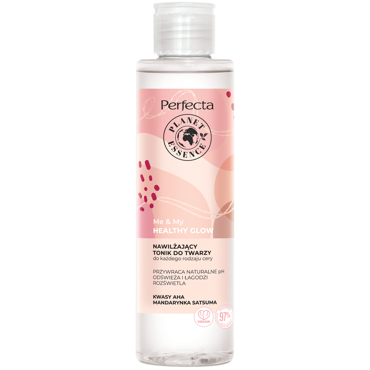 Perfecta Me&My Healthy Glow nawilżający tonik do twarzy, 200 ml