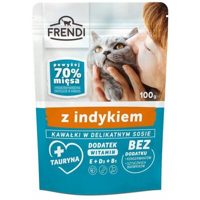 Karma dla kota FRENDI Indyk 100 g