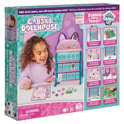 Gra planszowa SPIN MASTER Koci Domek Gabi 8w1 6065857