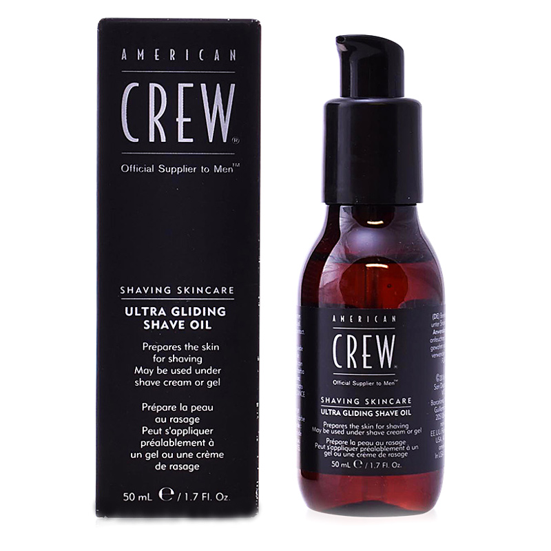American Crew Ultra Gliding Shave Oil nawilżający olejek przed goleniem, 50 ml