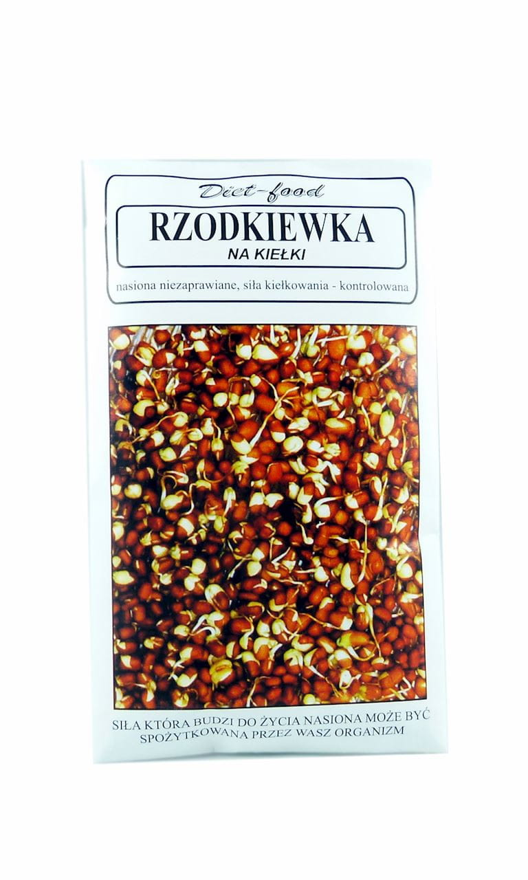 KIEŁKI nasiona RZODKIEWKA 80 g