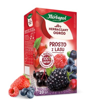 Herbata HERBAPOL Herbaciany Ogród Prosto z lasu (20 sztuk)