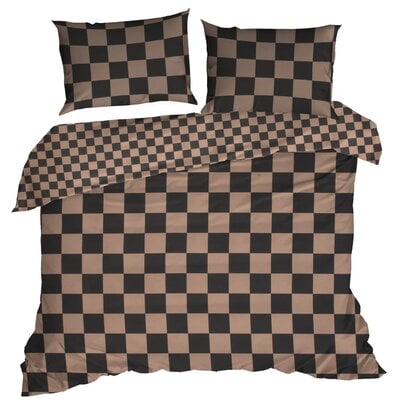 Pościel EUROFIRANY Sara 220 x 200 cm Jasnobrązowy