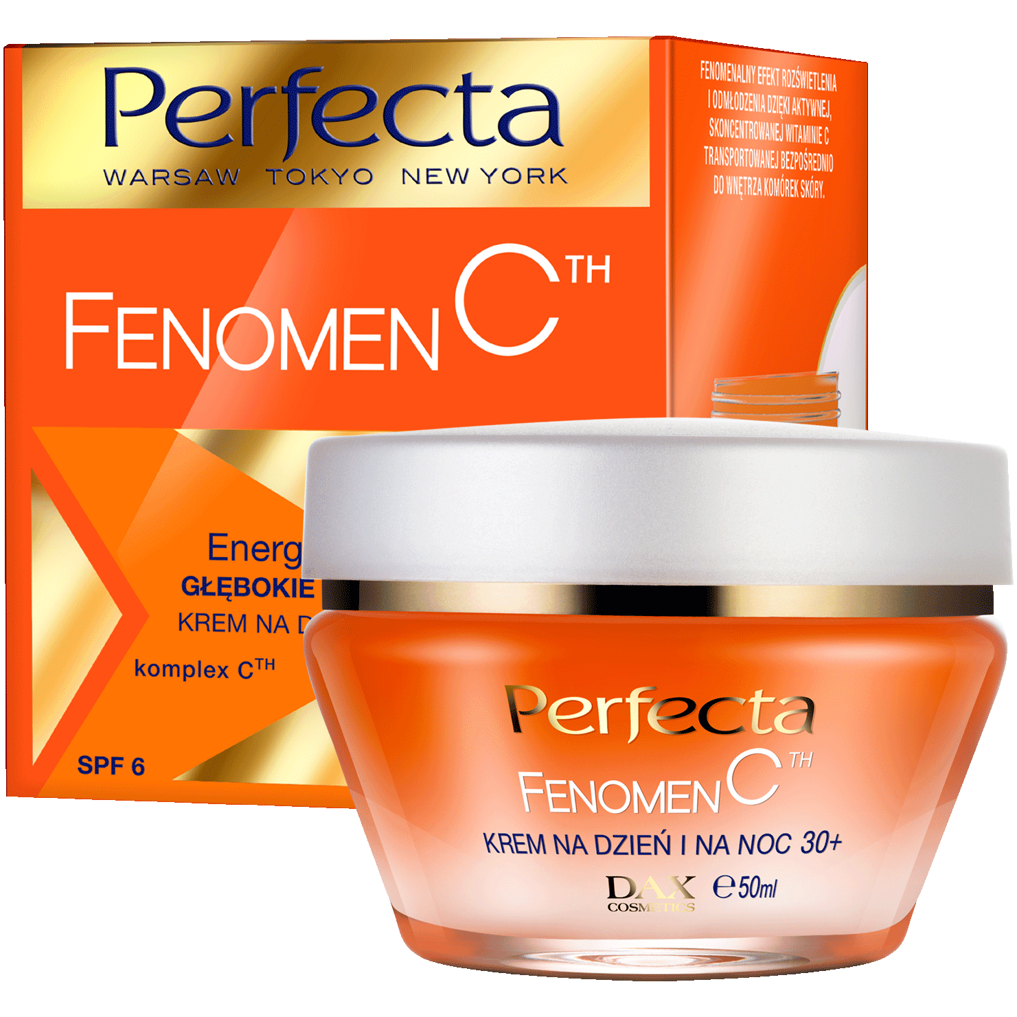 Perfecta Fenomen C krem do twarzy na dzień i na noc 30+, 50 ml