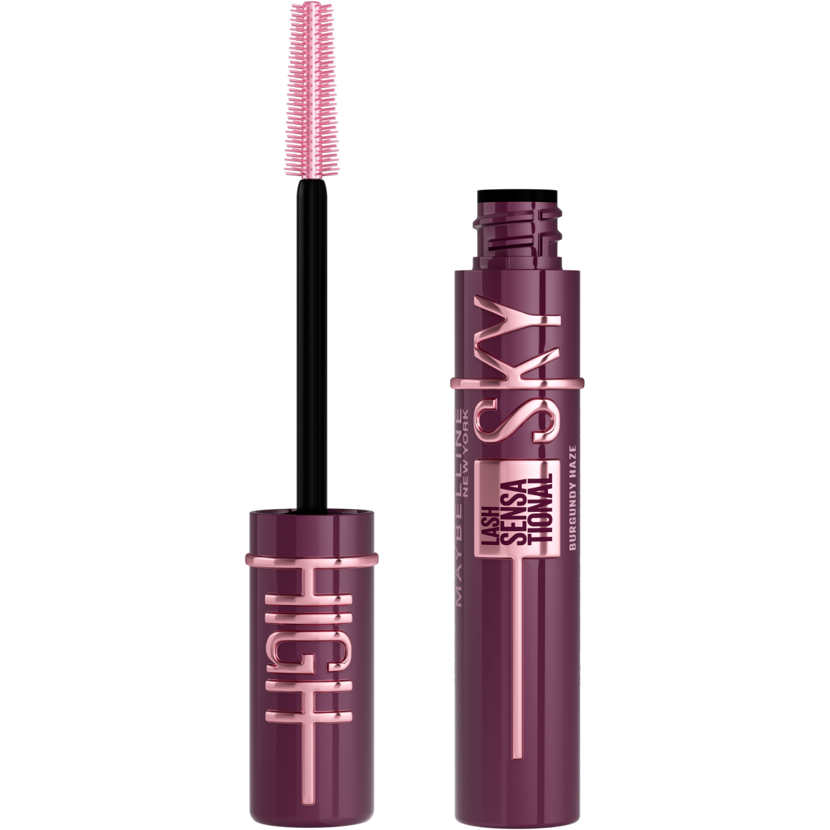 Maybelline New York Lash Sensational Sky High tusz do rzęs burgundy haze, 7,2 ml