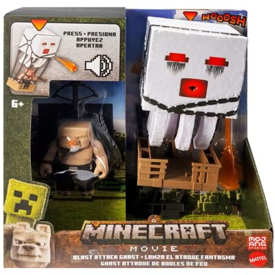 Zestaw figurek MINECRAFT Movie Blast Attack Ghast JFB69