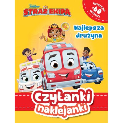 Disney Junior Straż Ekipa Czytanki naklejanki Najlepsza drużyna