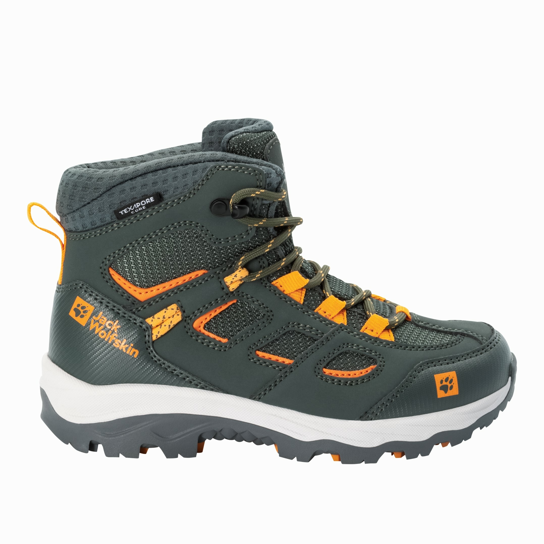 Buty dziecięce Jack Wolfskin VOJO TEXAPORE MID K slate green - 36