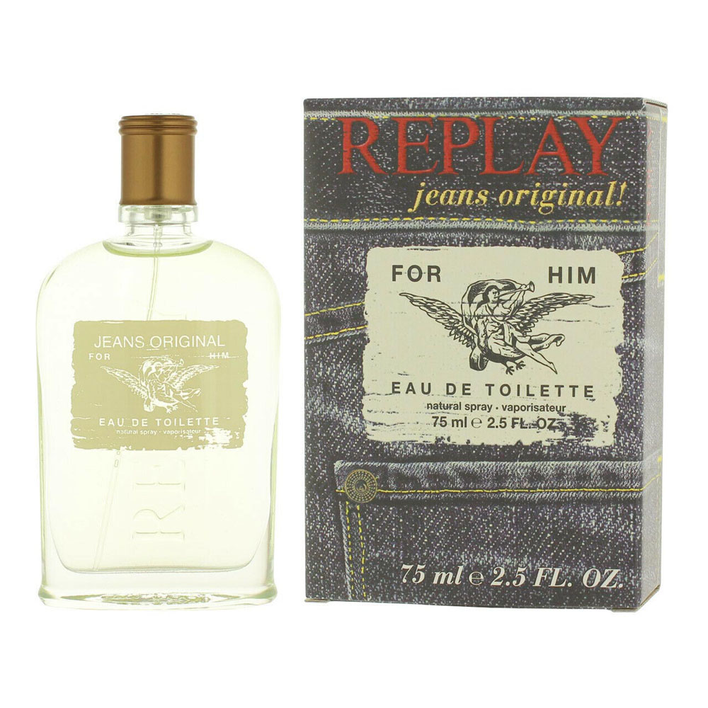 Replay Jeans Original woda toaletowa męska, 75 ml