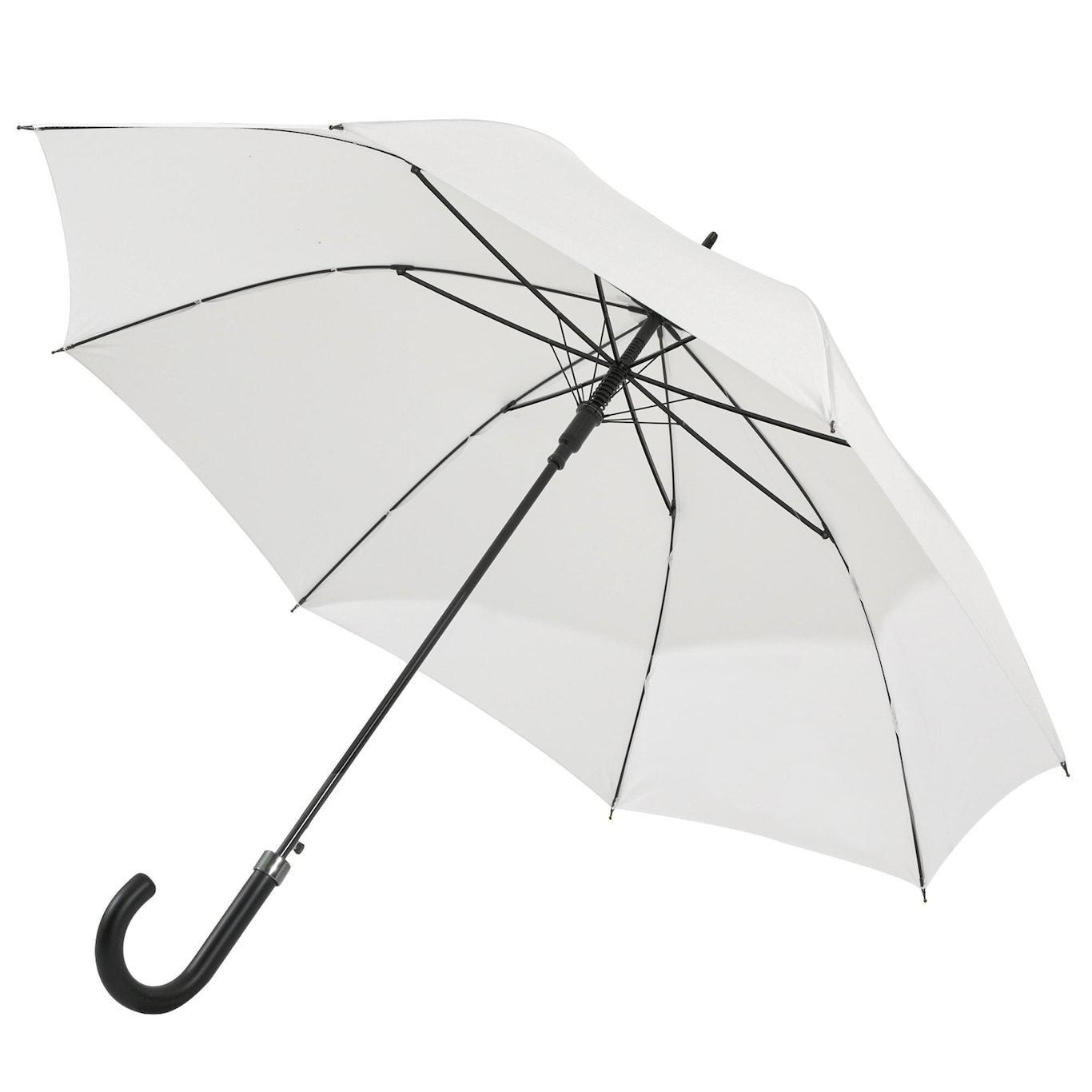 Wojas Długi Parasol W Kolorze Białym