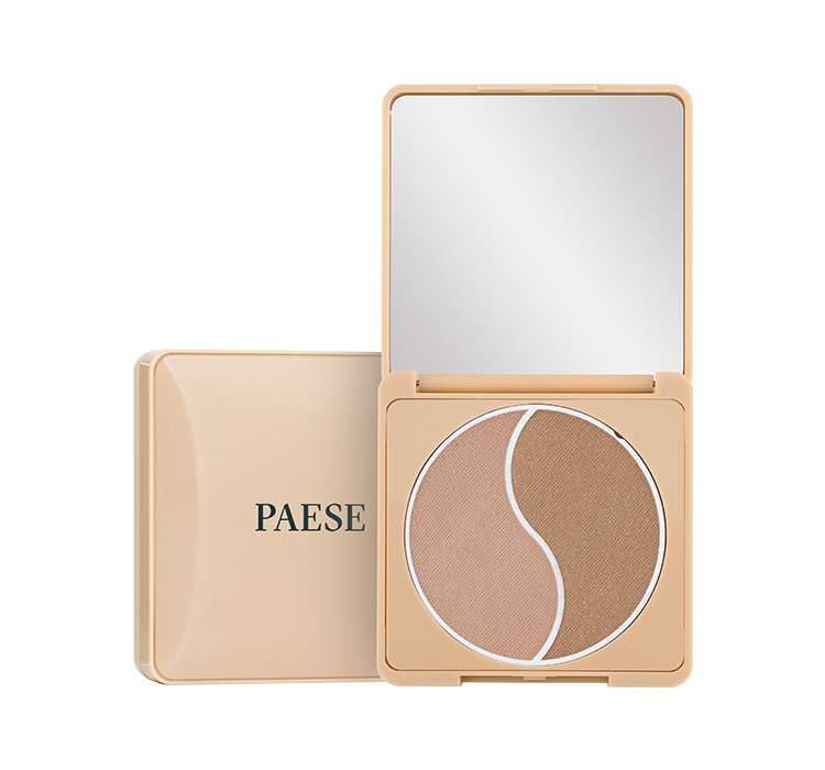 Paese Self gold prasowany puder brązujący light, 6 g