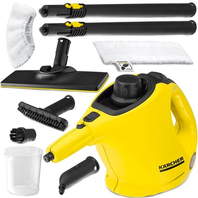Czyścik parowy KARCHER SC 1 EasyFix 1.516-330.0 z zestawem do czyszczenia podłóg