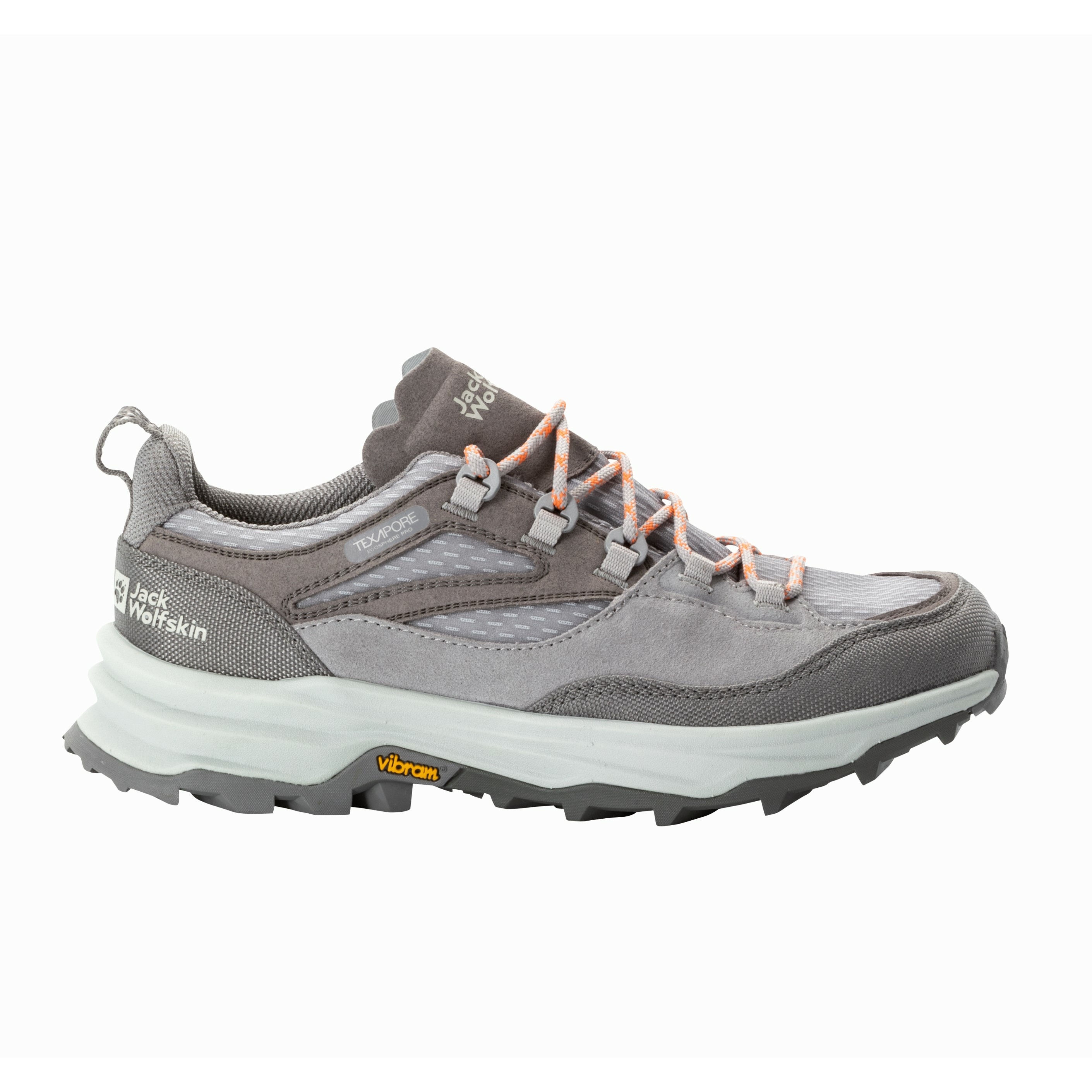 Damskie buty trekkingowe Jack Wolfskin CYROX TEXAPORE LOW W pebble - 41