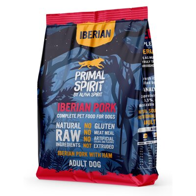 Karma dla psa półwilgotna PRIMAL SPIRIT Iberian Pork 1 kg