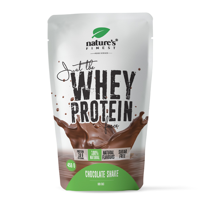 Nature's Finest Whey Protein Chocolate Whey Shake czekoladowy shake białkowy, 450 g