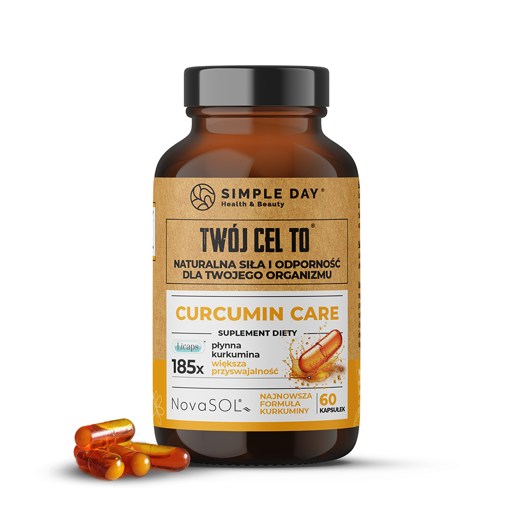 Twój Cel To Curcumin Care suplement diety Curcumin Care, 60 kaps. / 1 opak.