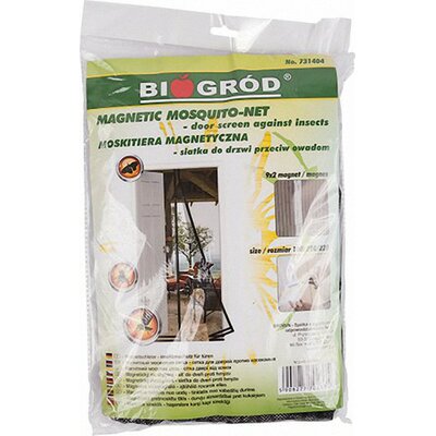 Moskitiera BIOOGRÓD 731404 (100 x 220 cm) Czarny