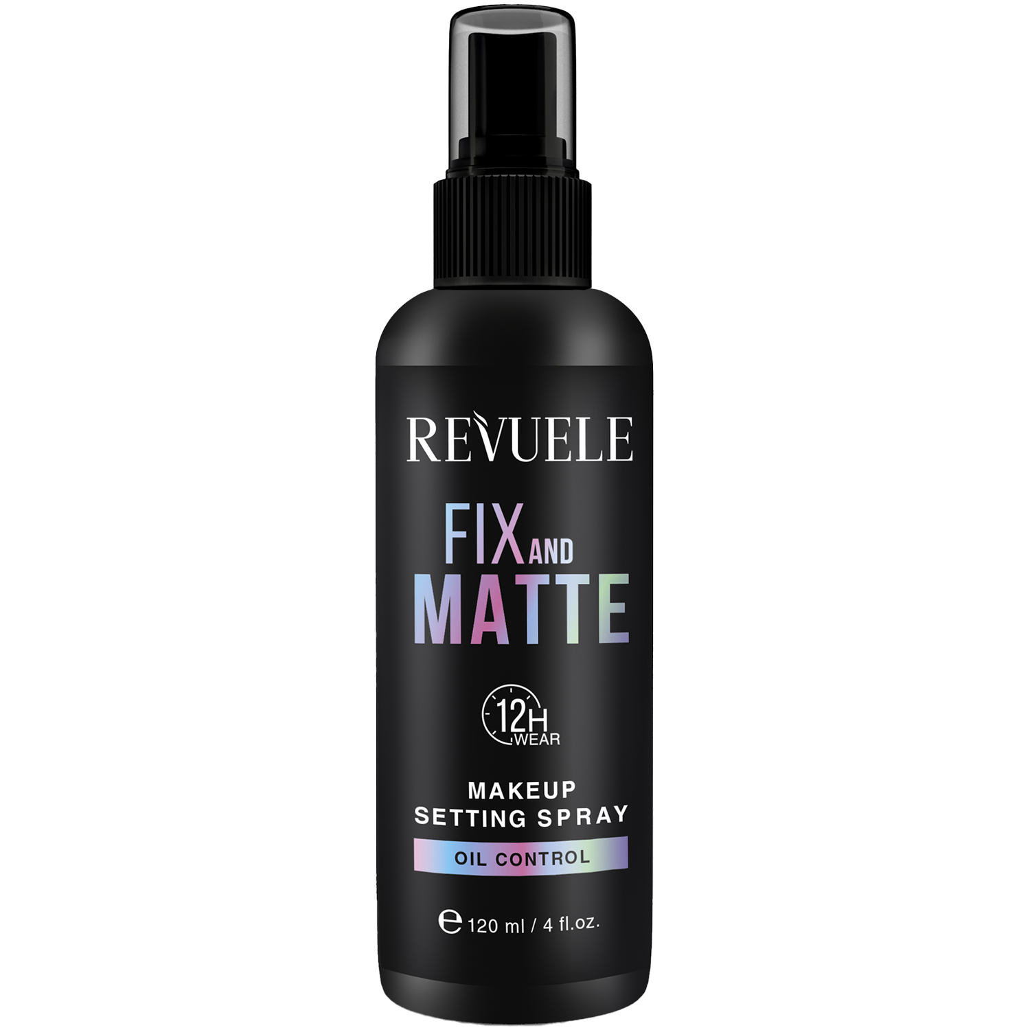 Revuele Fix&Matte spray utrwalający makijaż, 120 ml