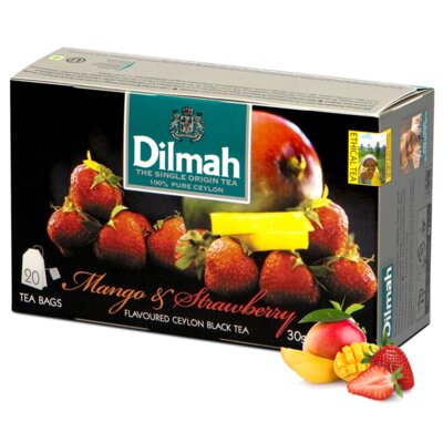 Herbata DILMAH Mango & Strawberry (20 sztuk)