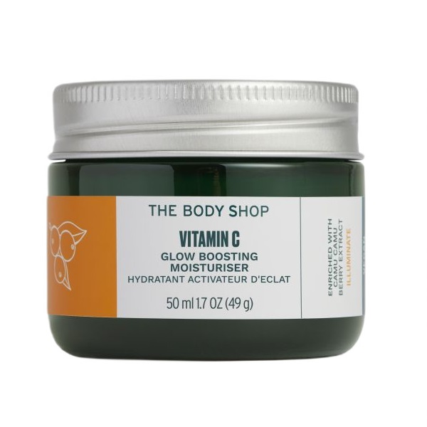 The Body Shop Vitamin C energetyzujący wegański krem do twarzy na dzień, 50 ml