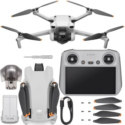 Dron DJI Mini 3 (DJI RC) Kamera z wideo 4K HDR, 38-minutowy czas lotu