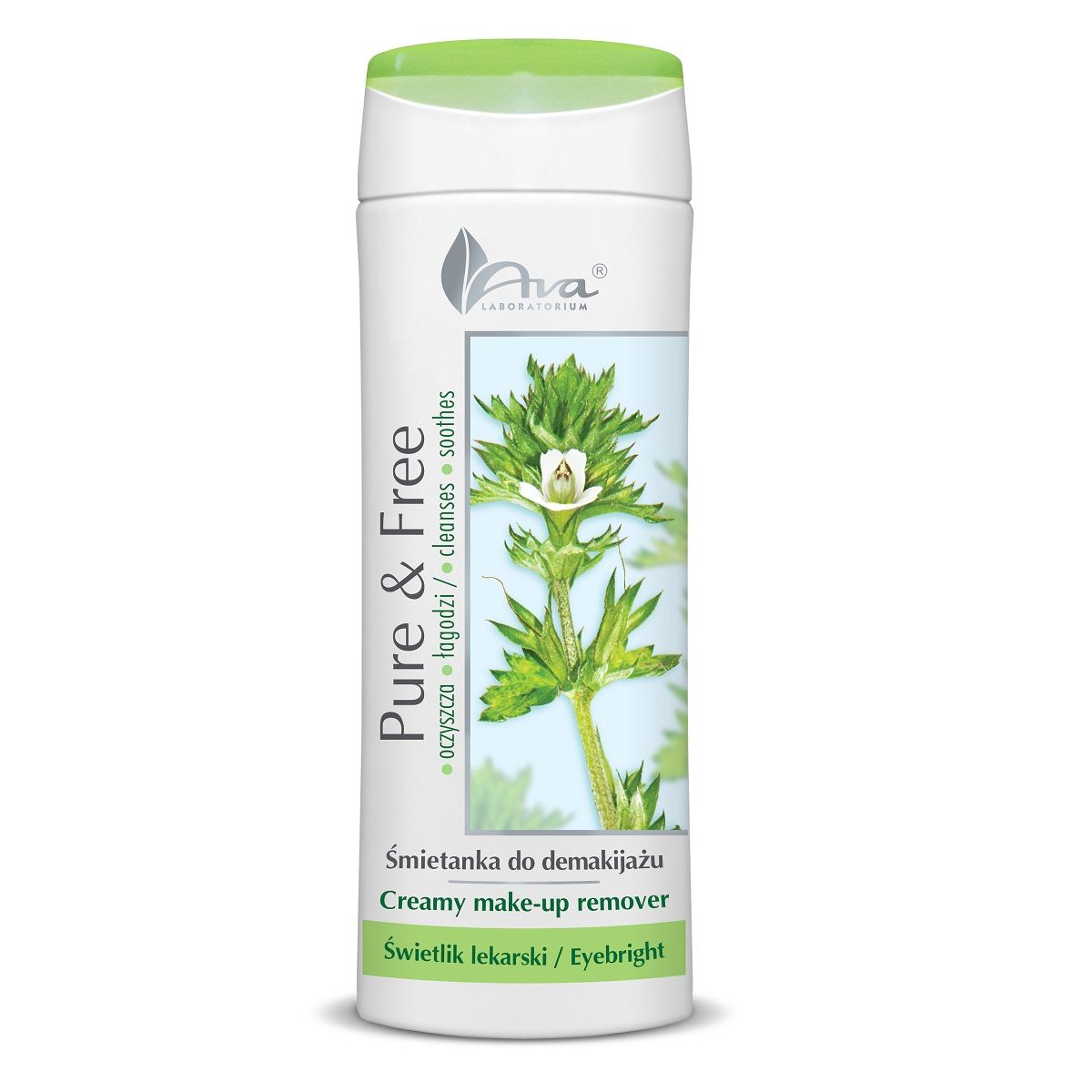 Ava Pure&Free śmietanka do demakijażu, 250 ml