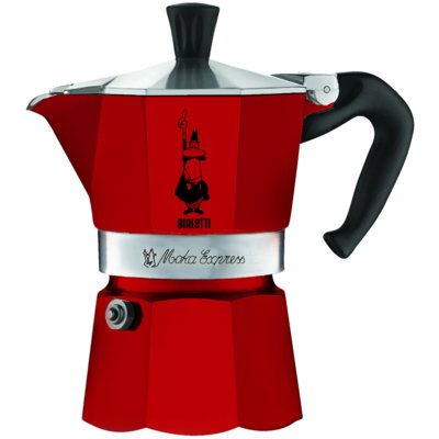 Kawiarka BIALETTI Moka Express 3 TZ Czerwony 150 ml
